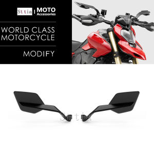 2026 Rearview Mirror Fit For Ducati HYPERMOTARD V2 SP 2026 New Motorcycle Aluminum Stealth Winglets Rear View Mirrors