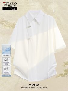 TUCANO | Icy Silk Loose Thin Chinese Style Shirt