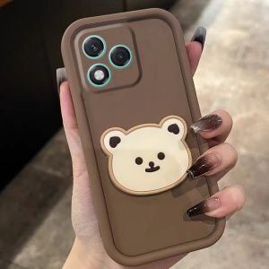Phone Case Honor 400 Lite Honor400Lite Classic Cartoon Fashion 3D Bear Doll Soft Casing Silicone Lens Protection Shockproof Back Cover 2025