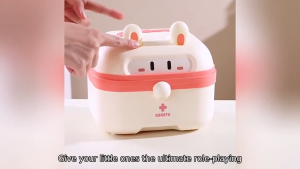 Little Doctor Toy Girl Box Set Nurse Children Pretend Play Boy Stethoscope Baby