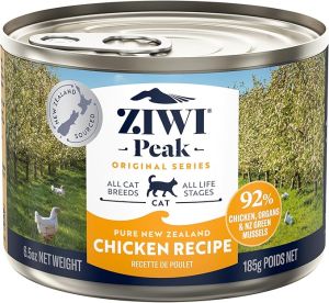 ZIWI Peak Wet Cat Food All Natural High Protein GrainFree Limited Ingredient with Superfoods 96% Meat Cat Wet Food for All Life Stage