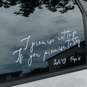 Love Fill the Blank Fayeyoko Peripheral Signature Tyrandes Summer CP Notebook Phone Car Stickers