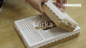 【Ready Stock】QAQA BUY 1 TAKE 1 32x22x20CM Pet Bird Pigeon Travel Container Cage Crate Dove Pairing Cage Collapsible Training Box Foldable Training box for pigeon cage Kalapati accessori Dove accessories ﻿