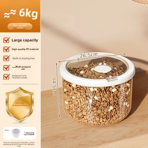 MEIZHUFU | Airtight and Moisture-Proof Pet Food Storage Bucket 10kg
