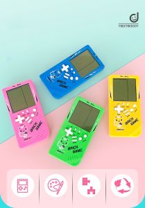 เกมกดคลาสสิก เกมกดยุค90s เครื่องเกมคลาสสิกย้อนยุค เกมพกพามือถือ เครื่องเกม Tetris