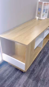 Large Capacity TV Cabinet Oak White Home Simple|TV cabinet and coffee table | kabinet tv modern with storage besar | rak tv