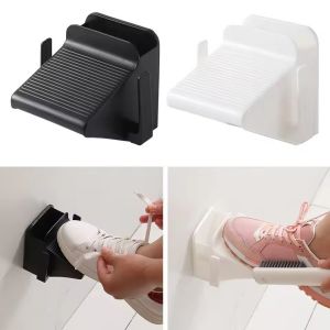 Polocat Non Perforated Bathroom Foot Pedal Non Slip Wall Mounted Storage Shoe Brush Rack Rest Shaving Leg Step Aid Wash Feet Tool