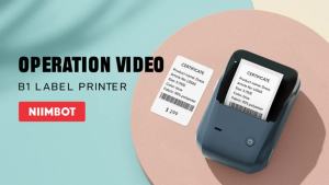 Niimbot | Niimbot B1 Mini Máy In Nhiệt Di Động 20-50mm Nhãn Dán Di Động Không Dây Bluetooth Giá Thẻ Máy Dán Nhãn Có Pin