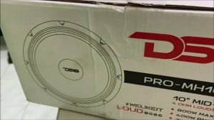 สินค้าพร้อมส่งในไทย DS18 รุ่น PRO-MH10.4 ลำโพง MID-HIGH 800 Watts Max 10นิ้ว
