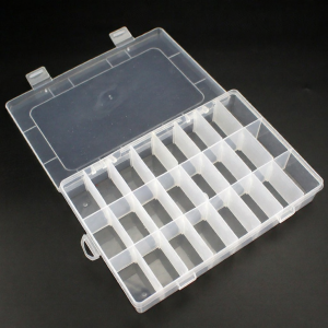 DAIENGONGJU | Transparent Multi-Compartment Hardware Parts Organizer