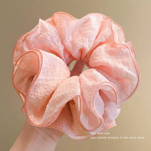 NING ZHOU | Blue Large High-end Elastic Hair Tie