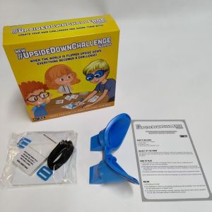 Rotate Upside Down Challenge: A Childrens Tabletop Puzzle Game Invert Glasses to Promote Interaction During Family Gatherings.