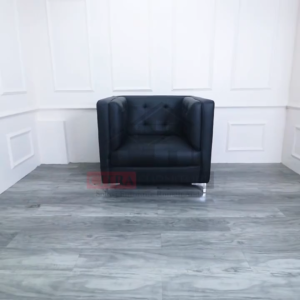 WIGO Sofa Minimalis Ottoman 1 Seater Oscar Stainless