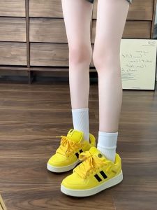 ผลิตภัณฑ์ใหม่SALE รองเท้าผ้าใบผู้หญิง รองเท้าผ้าใบ fashion all-match รองเท้าผ้าใบลำลอง ระบายอากาศได้ดี ส้นต่ำ รงตัวสบาย