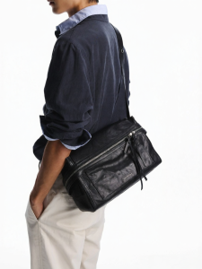 Large New Tanned Leather Business Bag