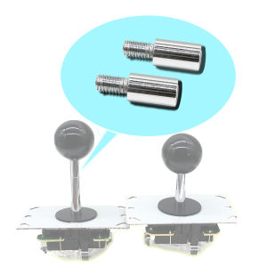 1.5cm Extender Shaft M6 Screw Knob Increase For Arcade Sanwa Joystick Game Command Stick Extension Seimitsu Ball Joint