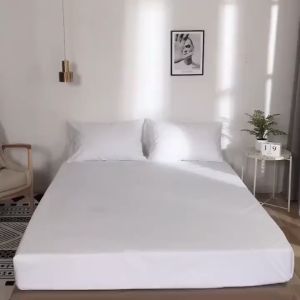 100% Waterproof Fitted Bedsheet Anti Mites Mattress Protector Single/Double/Queen/King Size Mattress Cover