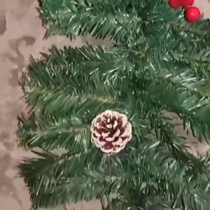 【Daily Suki Store】Premium Christmas Garland-THICK Artificial Pine Garland for Staircase Fireplace Home Holiday Decor | Green White