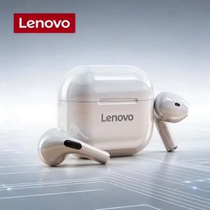 Lenovo | Lenovo LP40 Earphones TWS Wireless Bluetooth 5.0 Earbuds Bass Touch Control Stereo Noise Reduction Long Standby Original Choice