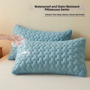BEIPIN | Oil Water Sweat Resistant Pillow Case Set