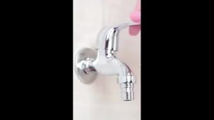 Nexlent Alloy Cold Water Faucet Kitchen Bathroom Washing Machine 1/2"