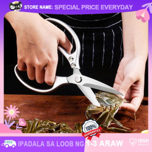 Japanese Original Kitchen Scissors Stainless Steel Sharp Heavy Duty Bone Cutting Scissor Multipurpose Kitchen Cutter Tools for Food Chicken Vegetable Barbecue Meat Fish Etc