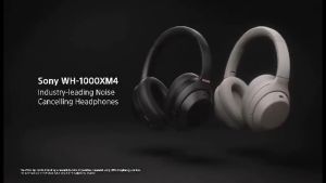 Sony WH-1000XM4 Noise-Canceling Wireless Over-Ear Headphones Built in Microphone Call Active Noise Cancelling Rock Pop Headphones