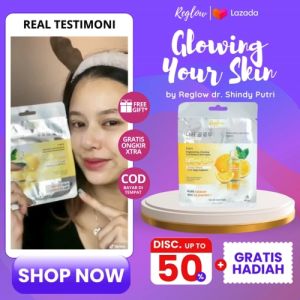 REGLOW 3in1 Ultimate Sheet Mask With Jeju Lemon Skincare dr Shindy Ori