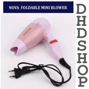 Lightweight Foldable Mini Travel Hair Dryer: Compact Blower