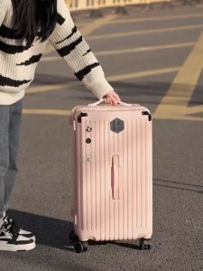 24/30-inch extra large capacity suitcase carry-on business student silent wheel trolley case
