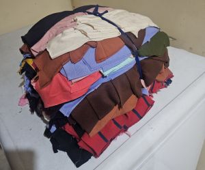 2ply 5kg Cotton Rags Basahan A4 Size Colored or White Construction Cleaning Material 15-20pcs
