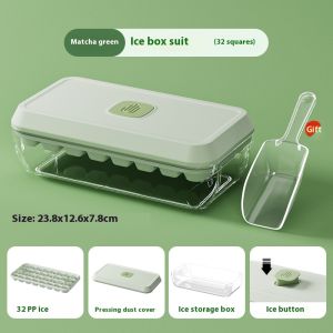 SINGLELDAY ชุดเครื่องทำน้ำแข็งก้อนโมเดิร์นเรียบง่ายพร้อมถอดง่ายและถาดเก็บของ