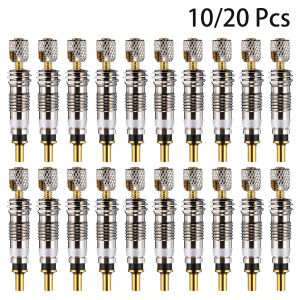 10Pcs/20Pcs Removable Presta Bicycle Valve Core Replacement Brass Cnc Fv Mtb Road Bike Tire Tube Repair Tool