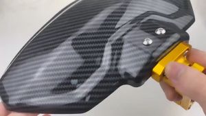 บังโคลนหลัง สกูตเตอร์ บังโครนหลัง รถจักรยานยนต์ 100% วงเล็บอลูมิเนียม น้ำป้องกันการกระเซ็น