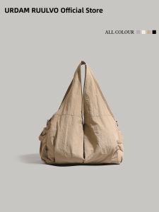 URCDN RDALVO | Large Capacity Simple Design Womens Shoulder Bag Multiple Pockets
