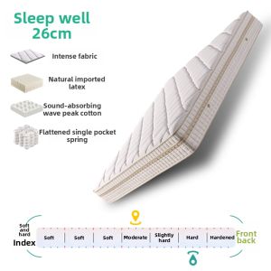 Airland | Quiet Sleep Dual-Firmness Natural Latex & Pocket Spring Mattress