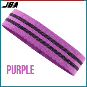 JBA Hip Exercise Stretch Band 60/90/120 Lbs Elastic Cotton Anti-slip Breathable Sweat-wicking Hip Resistance Band Butt Lift Thin Legs