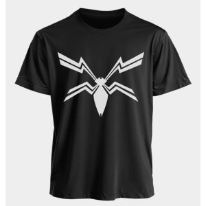 Marvel Mens and Womens T-shirts Venom Summer American Spring and Autumn New Oversized Harajuku Y2k Classic Short Sleeves