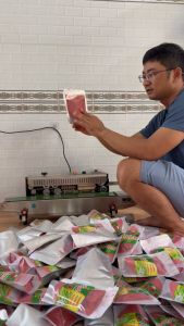 (100g Dạng bột) Nghệ đỏ cao cấp cho gà Nam Nguyễn.