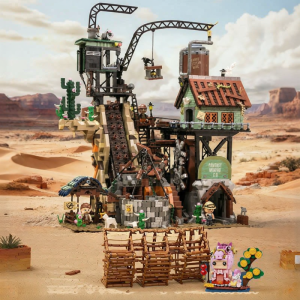 Pantasy | Educational Building Toy Western Mine Model Creative Architectural Ornament