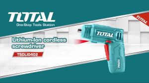 [ TOTAL ] TSDLI0402 4V LITHIUM-ION CORDLESS SCREWDRIVER