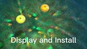 Floating Underwater Light RGB Submersible LED Disco Light Glow Show Swimming Pool Hot Tub Spa Lamp Bath Light