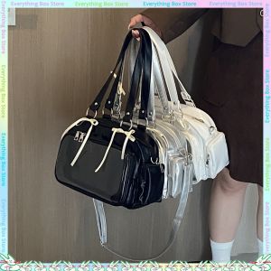 Anime Two-Dimension Japanese Uniform Bag Jk Shoulder Bag Large Capacity Crossbody Versatile Badge Display Bag Doll Itabag