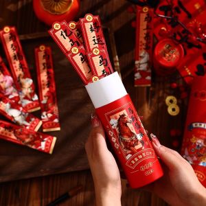 【Hibeautylife】Chinese New Year Draw Lots Red Packets Social Game 2026 Horse Themed Red Envelope Lottery Modern Group Activity