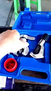 🇵🇭 Flarings Tools Set Heavy Duty Eccentric Flaring Tool Set Water Gas Brake Line Application Tubing inch 45 ° Eccentric Cone Type Flaring Tools