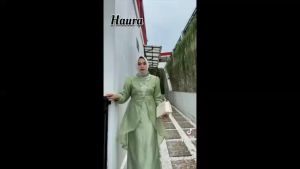 GAMIS PESTA PERNIKAHAN MUSLIMAH HAURA
