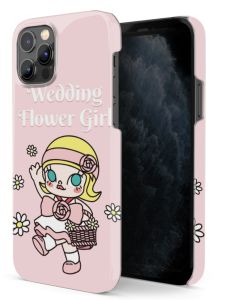 Pineapple Girl Daisy Cute Cartoon BubbleMa  Phone Case for  15 pro Max 14 pro 13 pro 12 Max Resin Protective Cover