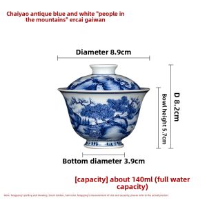Zhongs Kiln | Handpainted Jingdezhen Celadon Tea Cup