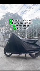 WATERPROOF MOTOR COVER HINDI DUMIDIKIT SA KAHA MAGANDA QUALITY EBIKE SCOOTER BIKE MIO NMAX HONDA YAMAHA SNIPER UNIVERSAL