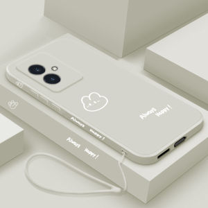 Liquid Silicone Soft Shell for Honor 100 pro Huawei New Model Protective Case Anti-Fall with Rabbit Design Suitable for Men And Women